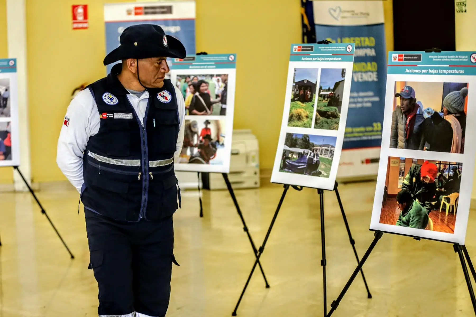 El Ministerio de Salud realiza una exhibición del Museo de Sitio por el Día de la Defensa Nacional, desde el lunes 27 al miércoles 29 del presente. Foto: ANDINA/Luis Iparraguirre.