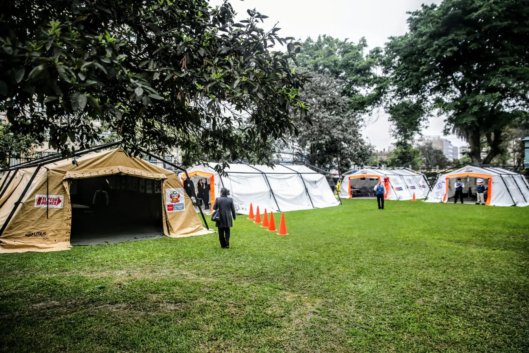 El Ministerio de Salud realiza una exhibición del Museo de Sitio por el Día de la Defensa Nacional, desde el lunes 27 al miércoles 29 del presente. Foto: ANDINA/Luis Iparraguirre.
