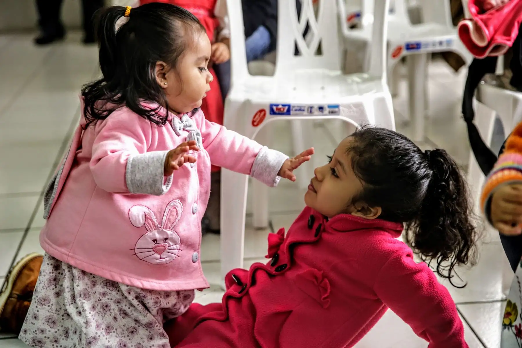 Presentan a niños que vencieron cuadros severos de anemia. Foto: ANDINA/Luis Iparraguirre