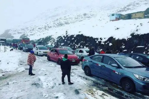 Se espera acumulados de nieve próximos a los 5 centímetros por día, pronosticó el Senamhi. Foto: ANDINA/Difusión