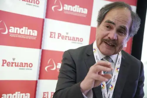 Presidente de Adex, Juan Varilias. ANDINA/Melina Mejía