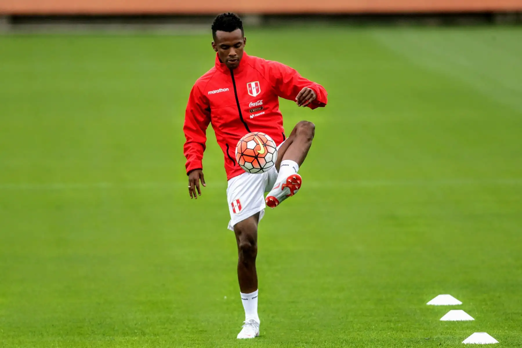 Entrenamiento de la selección peruana de fútbol con mira a los amistosos con Holanda y Alemania. Foto: ANDINA/Luis Iparraguirre