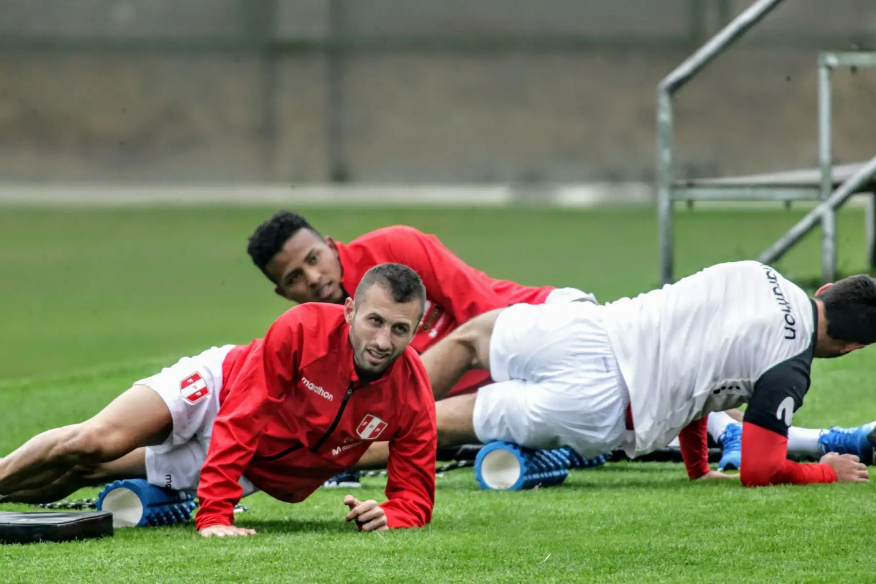 Entrenamiento de la selección peruana de fútbol con mira a los amistosos con Holanda y Alemania. Foto: ANDINA/Luis Iparraguirre