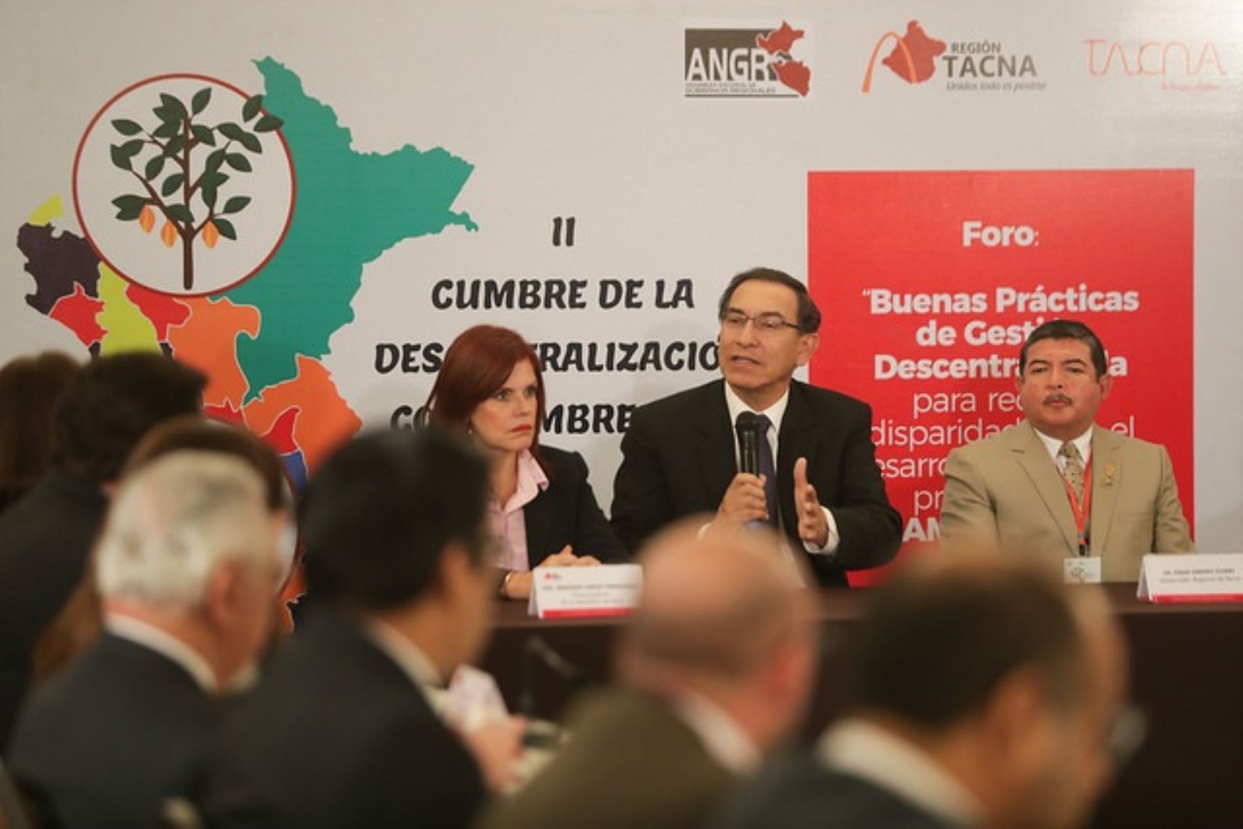 Presidente Martín Vizcarra participa en II Cumbre Descantralizada Hambre Cero en Tacna.