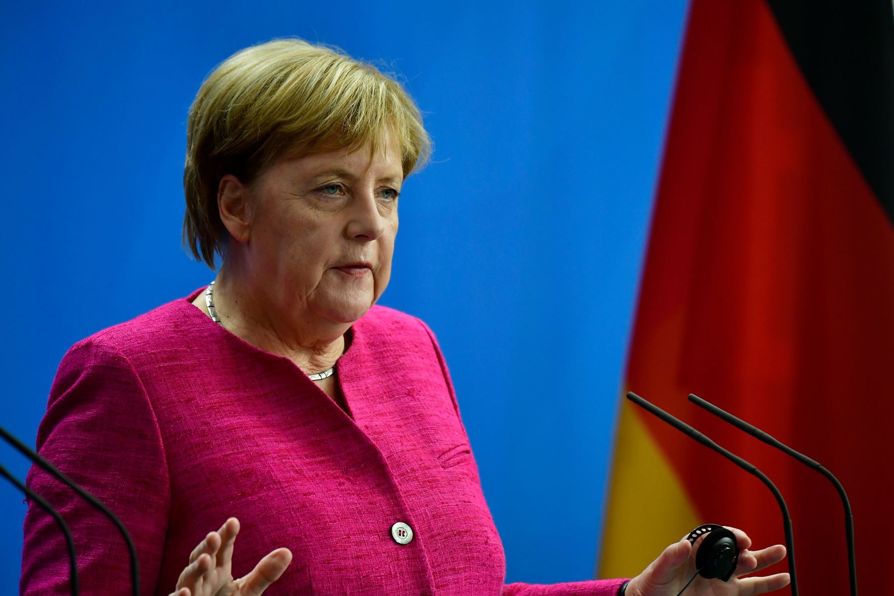 La canciller alemana, Angela Merkel Foto: AFP