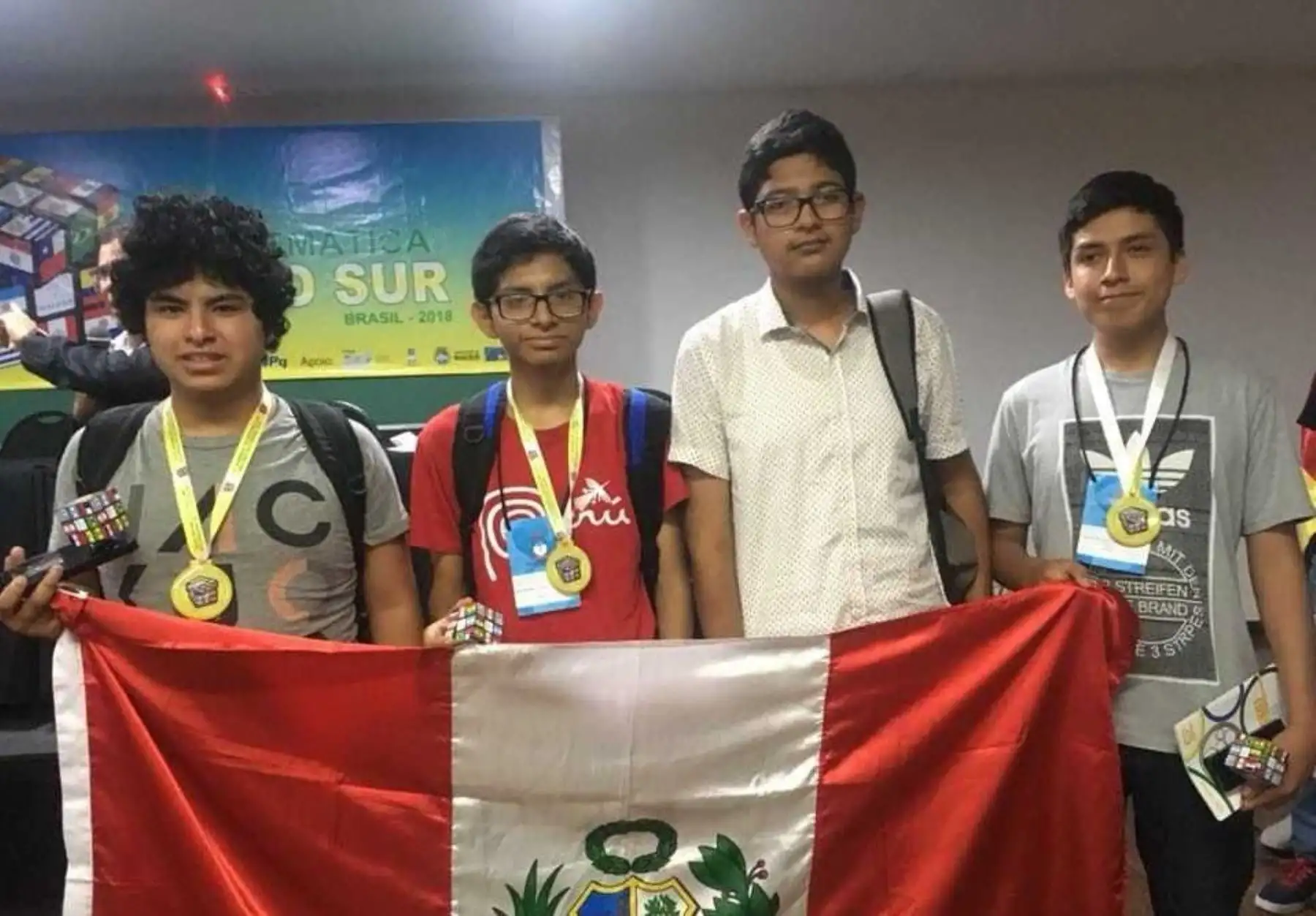 Supremacía absoluta de Perú en Olimpiada Sudamericana de Matemática. Foto: ANDINA/Difusión.