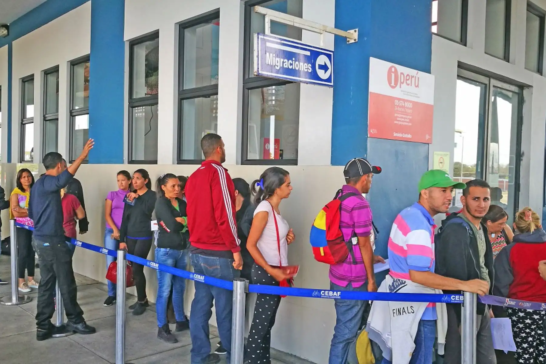 Fiscalía de Tumbes vela por el respeto de los derechos de los migrantes venezolanos. ANDINA
