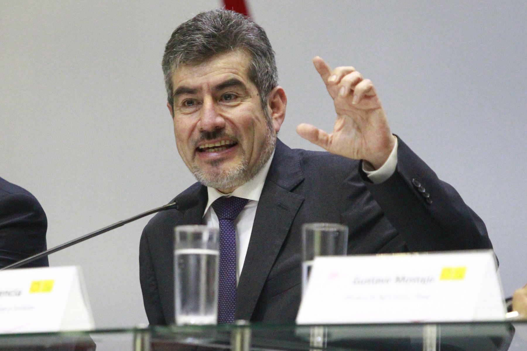 Ministro de Comercio Exterior y Turismo, Rogers Valencia. ANDINA/Eddy Ramos
