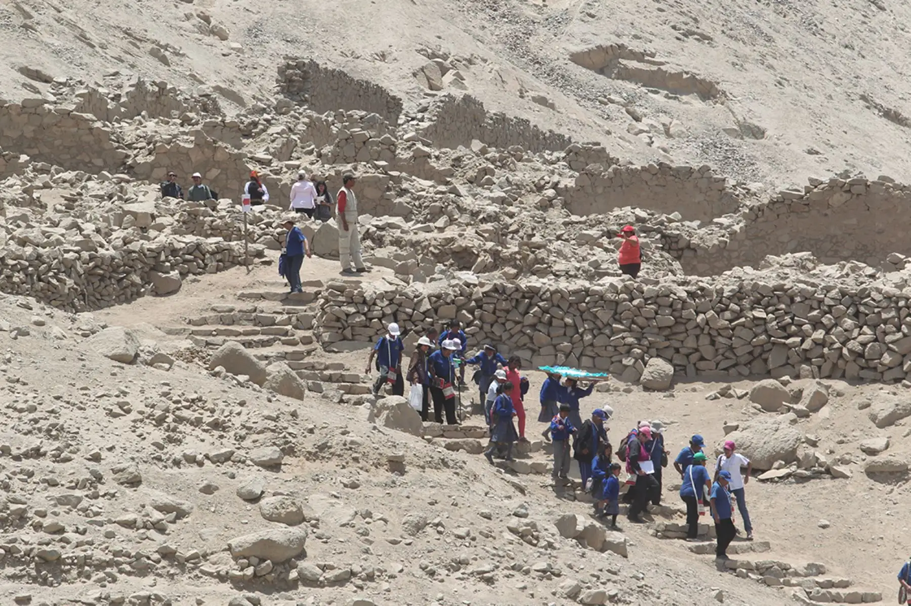 Complejo arqueológico de Incahuasi en Cañete. Foto: Diario EL PERUANO / Marco del Río