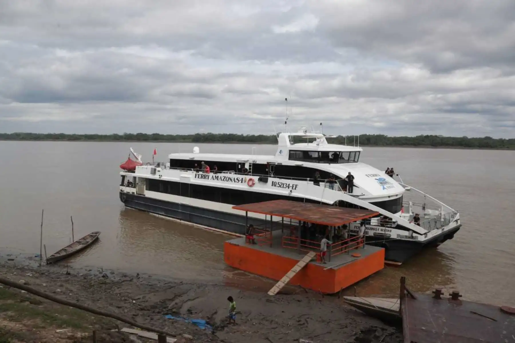 El ferry Amazonas I transportó 86,814 personas en el trayecto Santa Rosa-Iquitos y viceversa, desde su puesta en servicio, el 14 de marzo de 2017, hasta el 15 de agosto de este año, informó el Ministerio de Transportes y Comunicaciones (MTC).