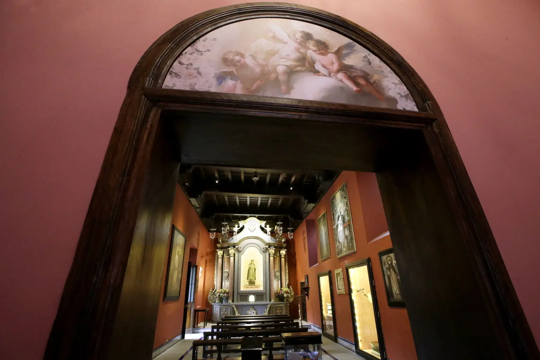 Capilla de Santa Rosa de Lima fue remodelada en el 2017 para celebrar los 400 años del fallecimiento de la santa. Foto: ANDINA/Melina Mejía.
