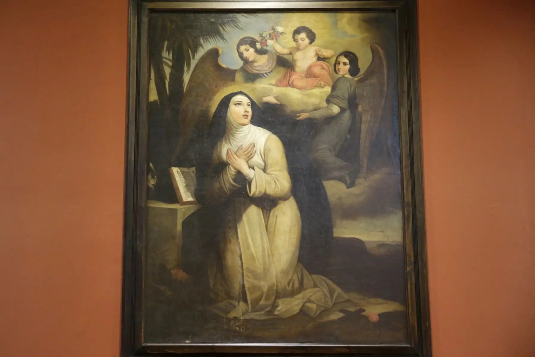 Son varias las pinturas de santa Rosa de Lima que alberga el convento Santo Domingo. Foto: ANDINA/Melina Mejía.