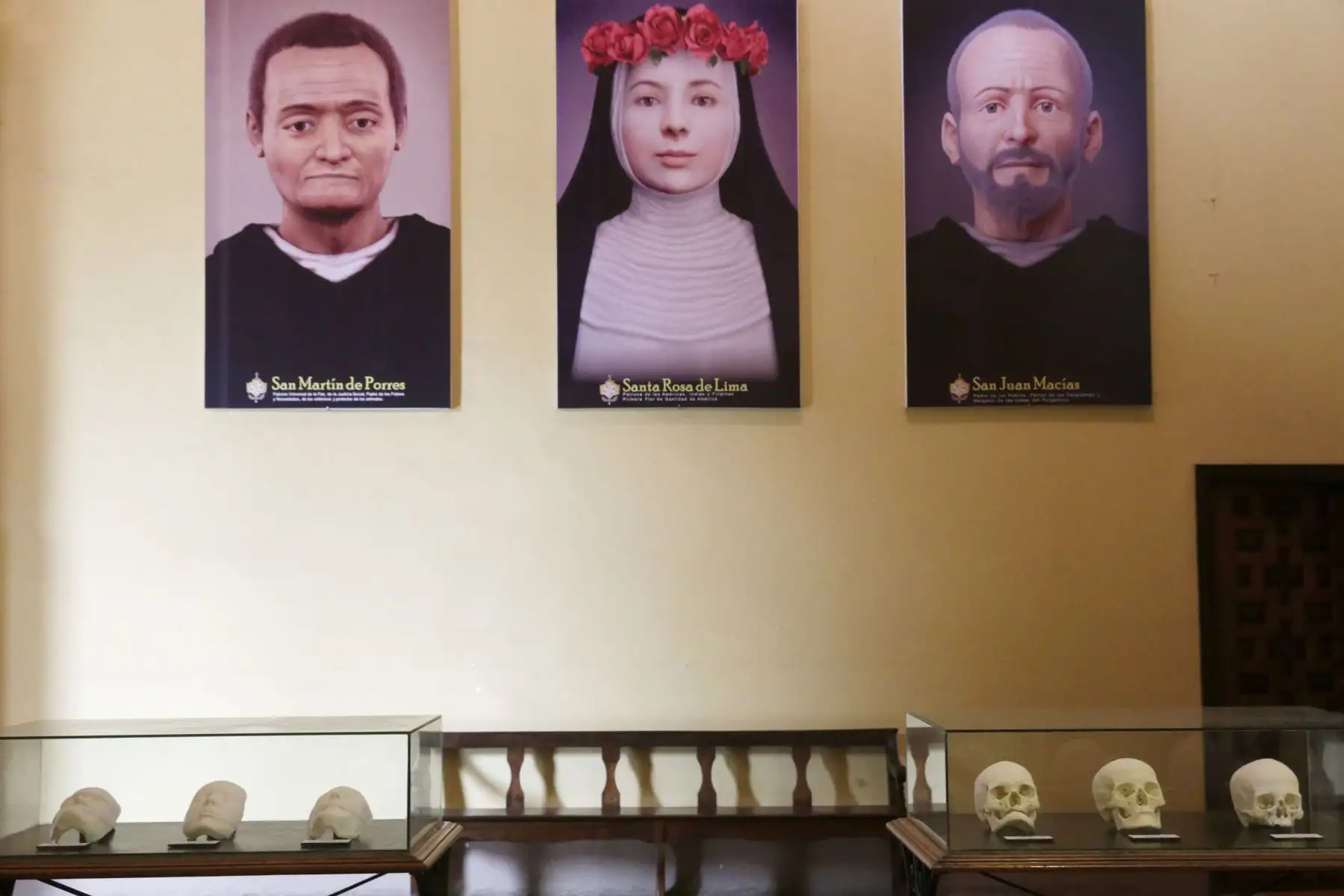 Gracias a un minucioso estudio realizado por profesionales peruanos y brasileños se logró conocer el verdadero rostro de santa Rosa de Lima, así como el de otros santos peruanos. Foto: ANDINA/Melina Mejía.