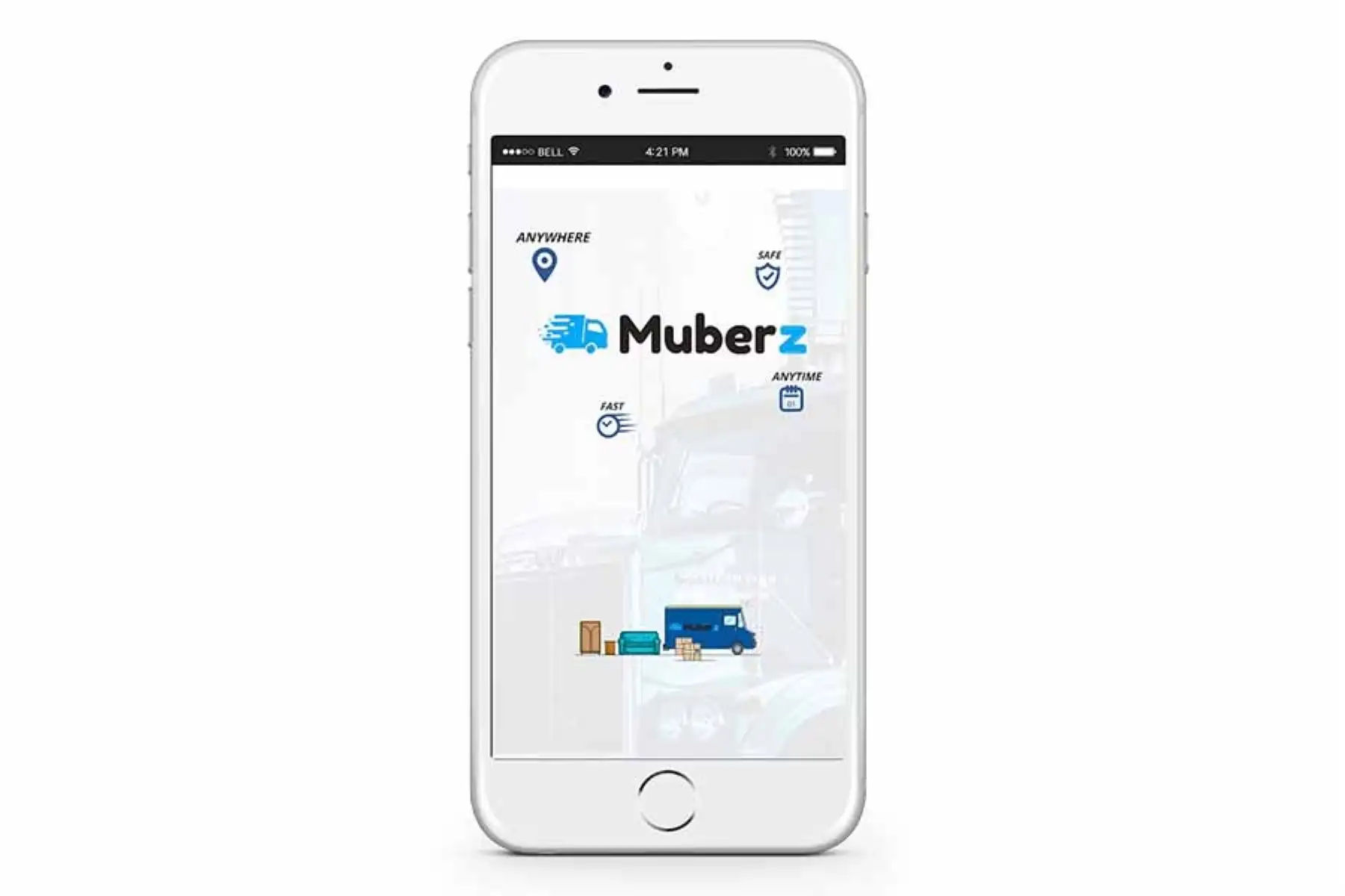 MuberZ es una aplicación para mudanzas pequeñas o para el traslado de productos específicos como un electrodoméstico.