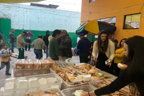 Venezolanos en albergue de  San Juan de Lurigancho  Foto: Difusión