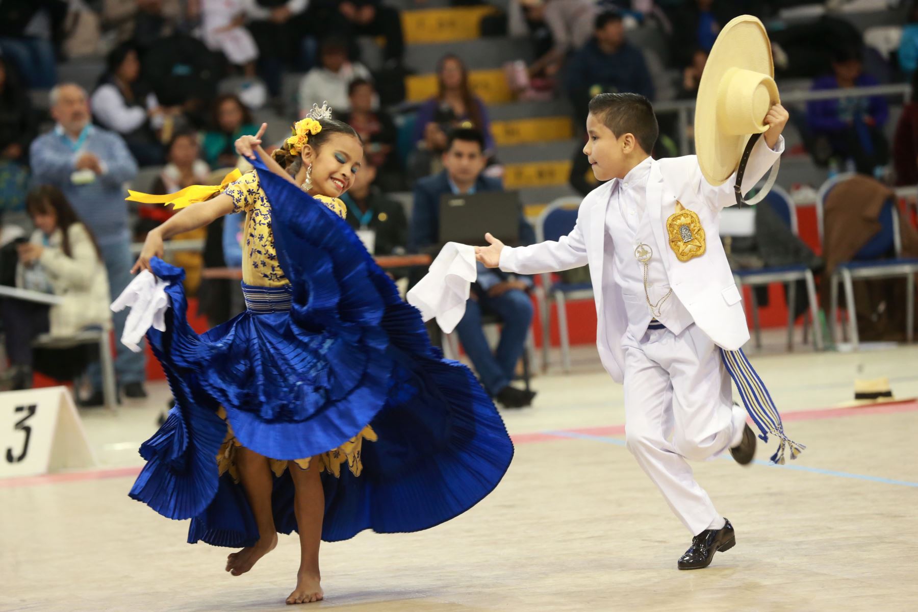 El Polideportivo del Callao, es la sede del 65 Concurso Nacional de Marinera 2025. Foto: ANDINA/Norman Córdova