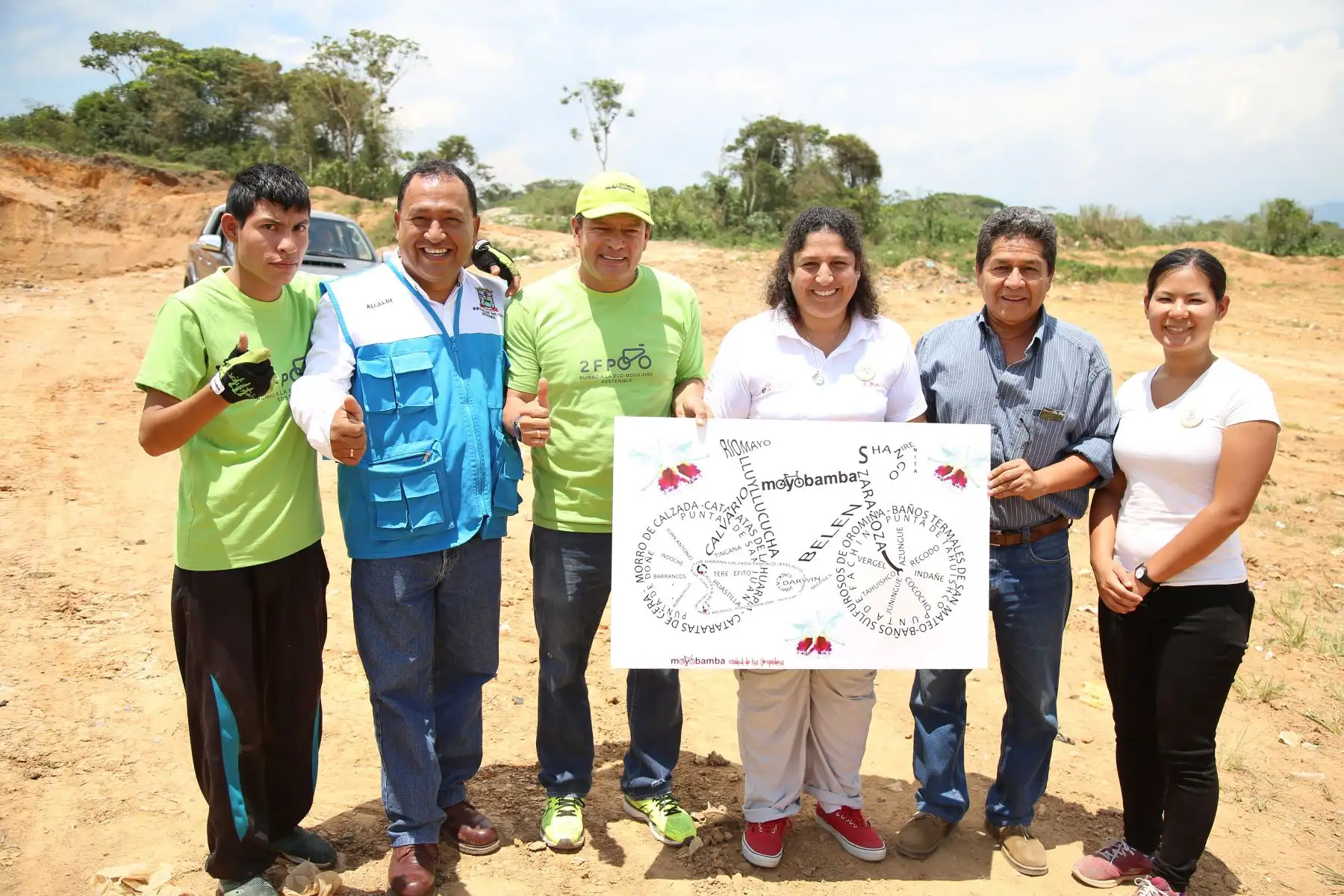 Ministra del Ambiente, Fabiola Muñoz, participó en el 2do. Foro Peruano de La Bicicleta en Moyobamba, San Martín. Foto: ANDINA/Minam