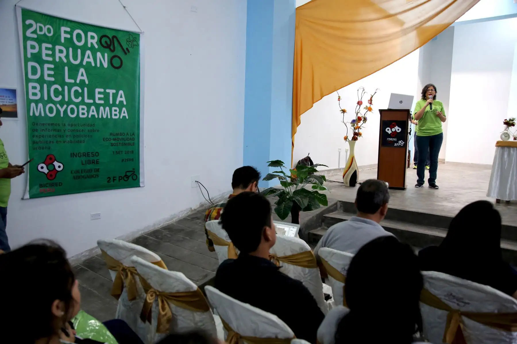 2do. Foro Peruano de La Bicicleta en Moyobamba, San Martín. Foto: ANDINA/Minam