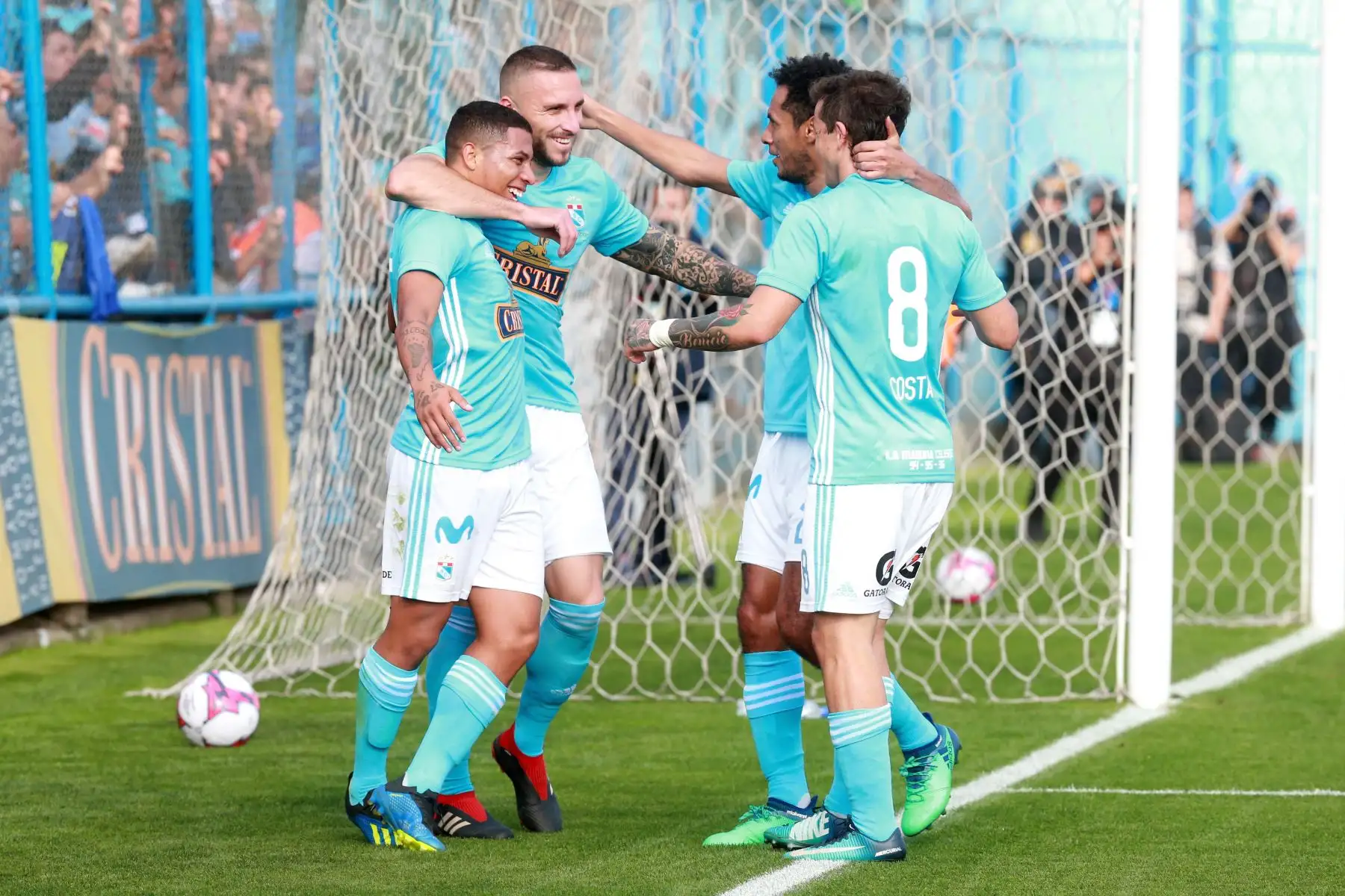 Sporting Cristal ganó 4-0 a Sport Boys de Calloa por el Torneo Clausura. Foto: ANDINA/Vidal Tarqui