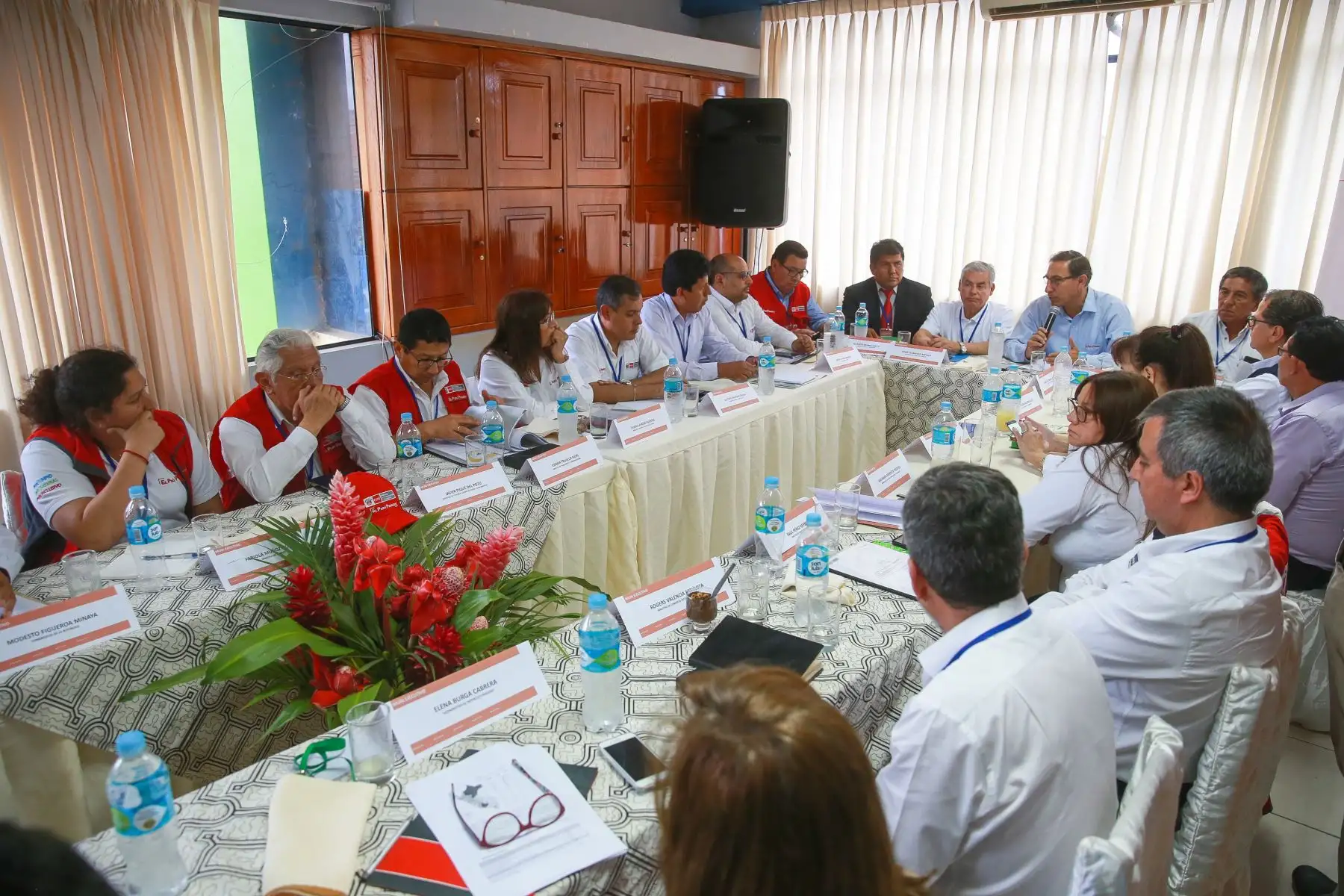 Presidente  Martín Vizcarra participò en el  Muni Ejecutivo Provincial Madre de Dios.Foto:ANDINA/Prensa Presidencia