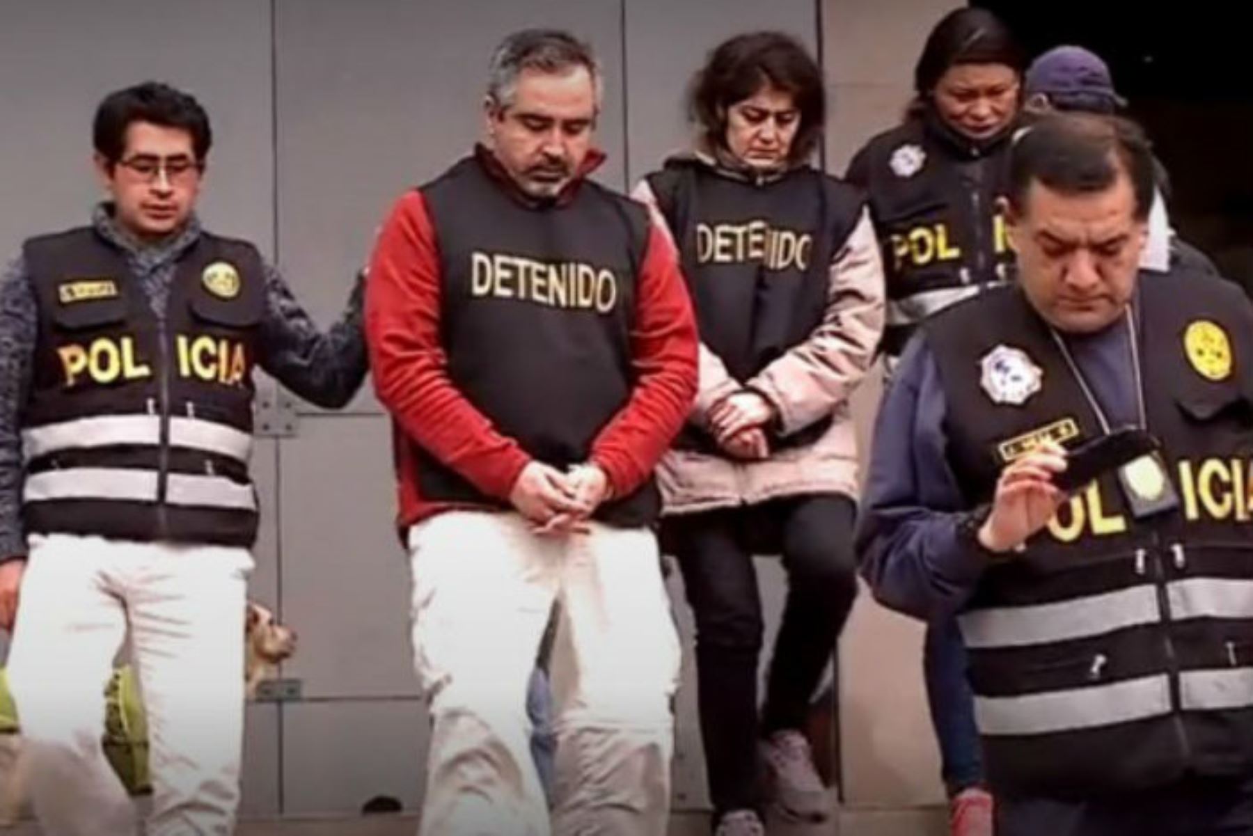 Pareja de chilenos detenidos. Foto: Internet/La Cuarta