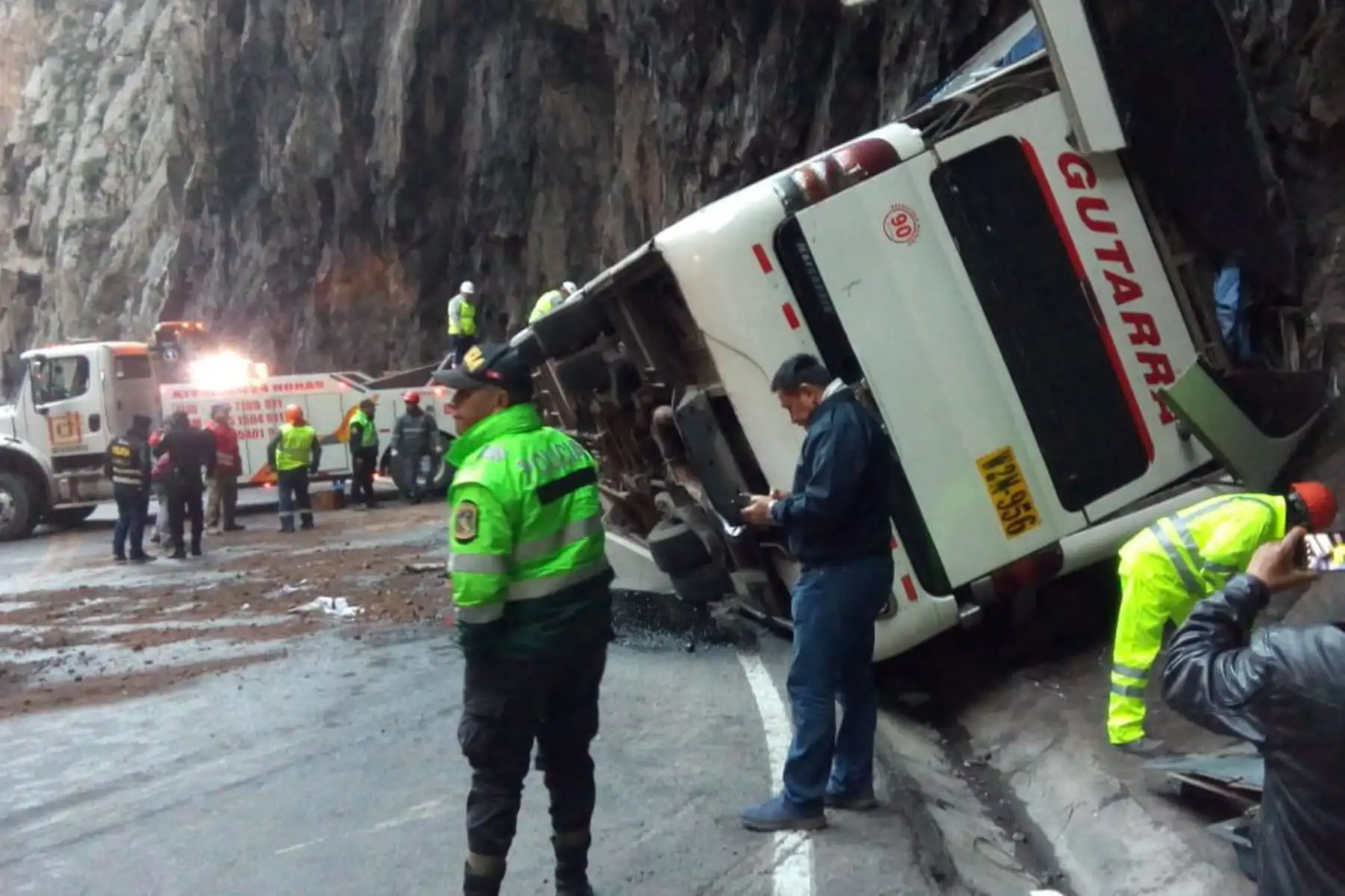 Trágico accidente en la carretera Central deja al menos tres muertos. ANDINA/Difusión