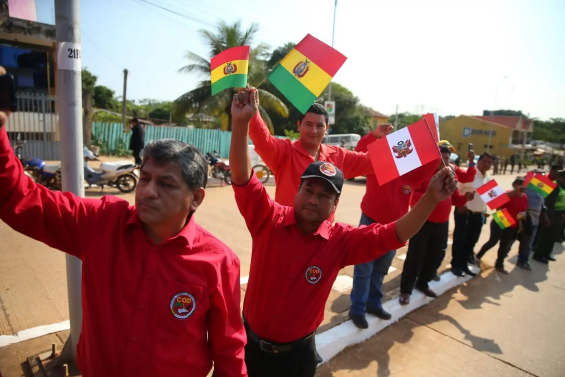 El presidente de la República, Martín Vizcarra, llegó esta mañana a la ciudad de Cobija para asistir al IV Gabinete Binacional con Bolivia. Foto: ANDINA/Prensa Presidencia