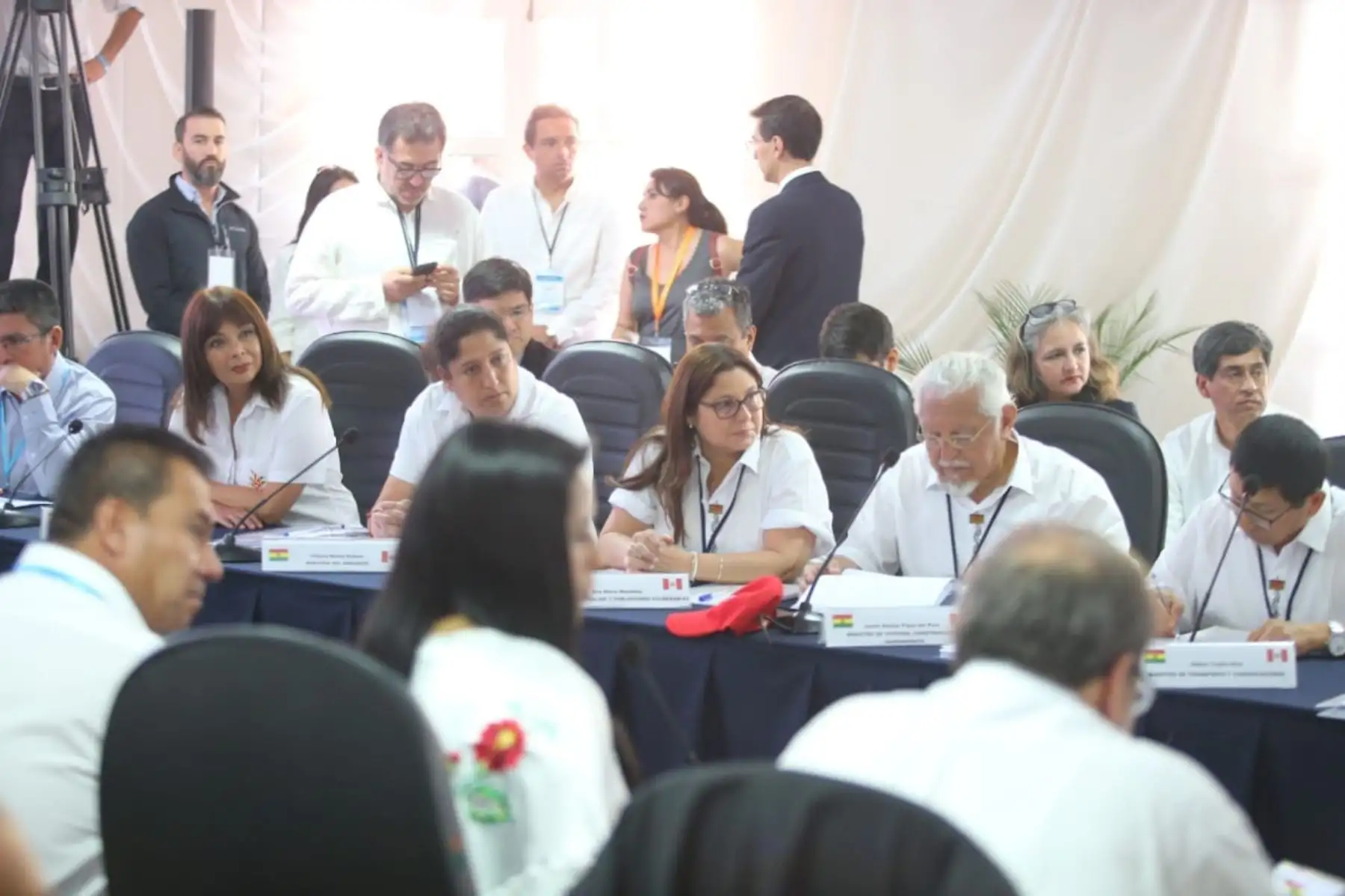 Encuentro entre los presidentes Martín Vizcarra y Evo Morales, previo al IV Gabinete Binacional Perú - Bolivia, que se realiza en la ciudad de Cobija. Foto: ANDINA/Prensa Presidencia