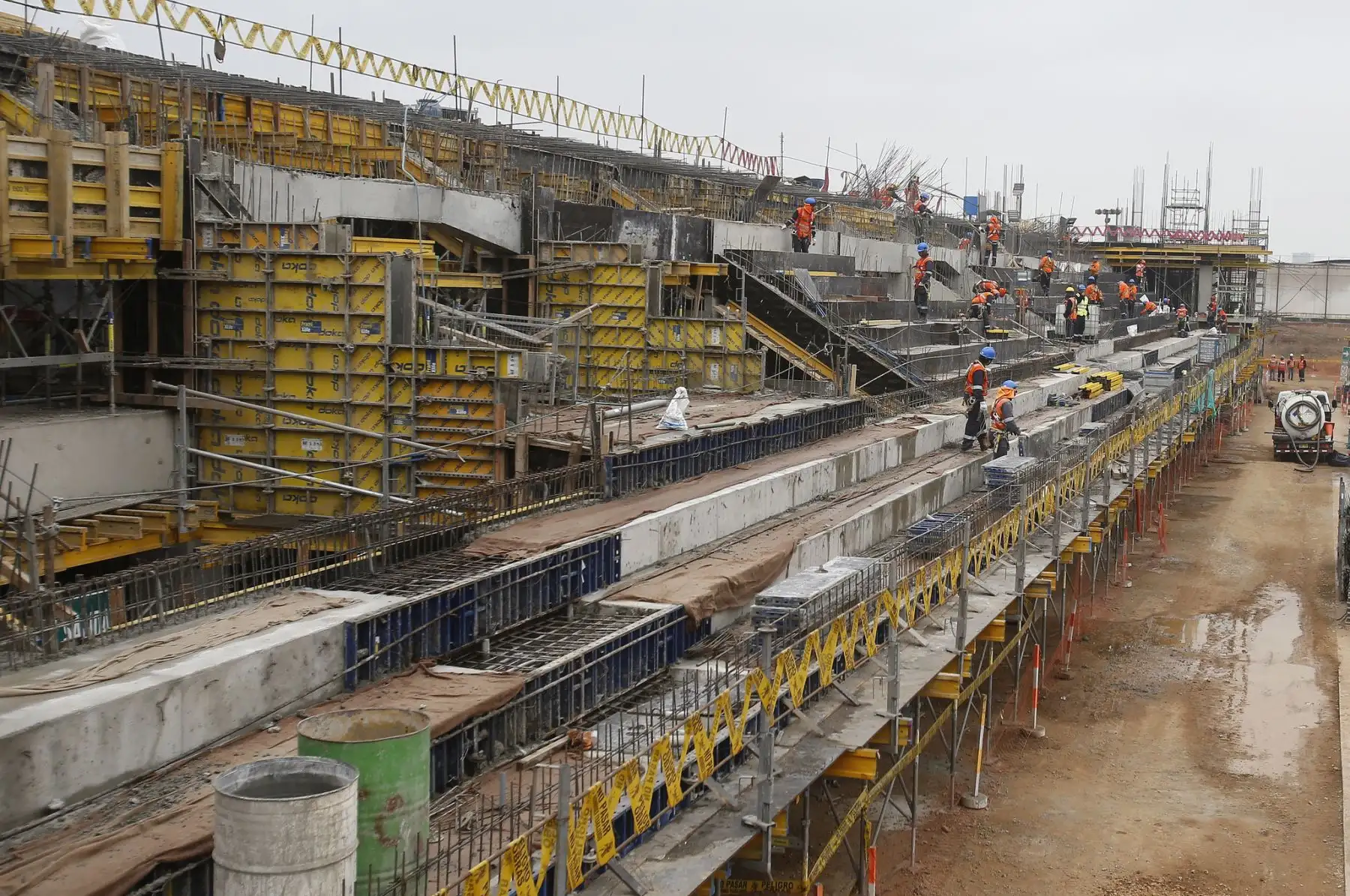 Villa Deportiva Nacional (VIDENA) muestra importantes avances en las obras de cada escenario deportivo.  sedes de los XVIII Juegos Panamericanos y Sextos Juegos Parapanamericanos, a realizarse entre el 26 de julio y 11 de agosto y entre el 23 de agosto y el 1 de setiembre del 2019, respectivamente. Foto: ANDINA/Difusión