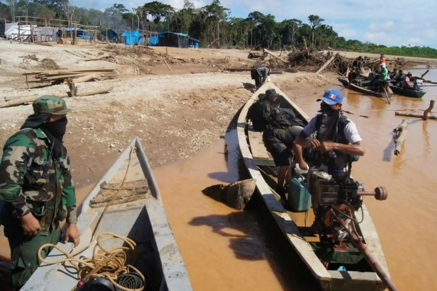 Fiscalía rescata a menor que era obligado a trabajar como minero ilegal en Madre de Dios. ANDINA/Difusión