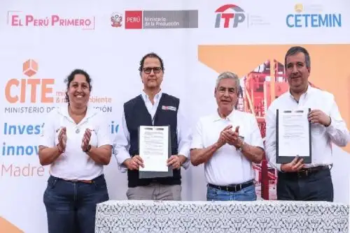 MEM y Produce firman en Madre de Dios  convenio que promueve CITE minero