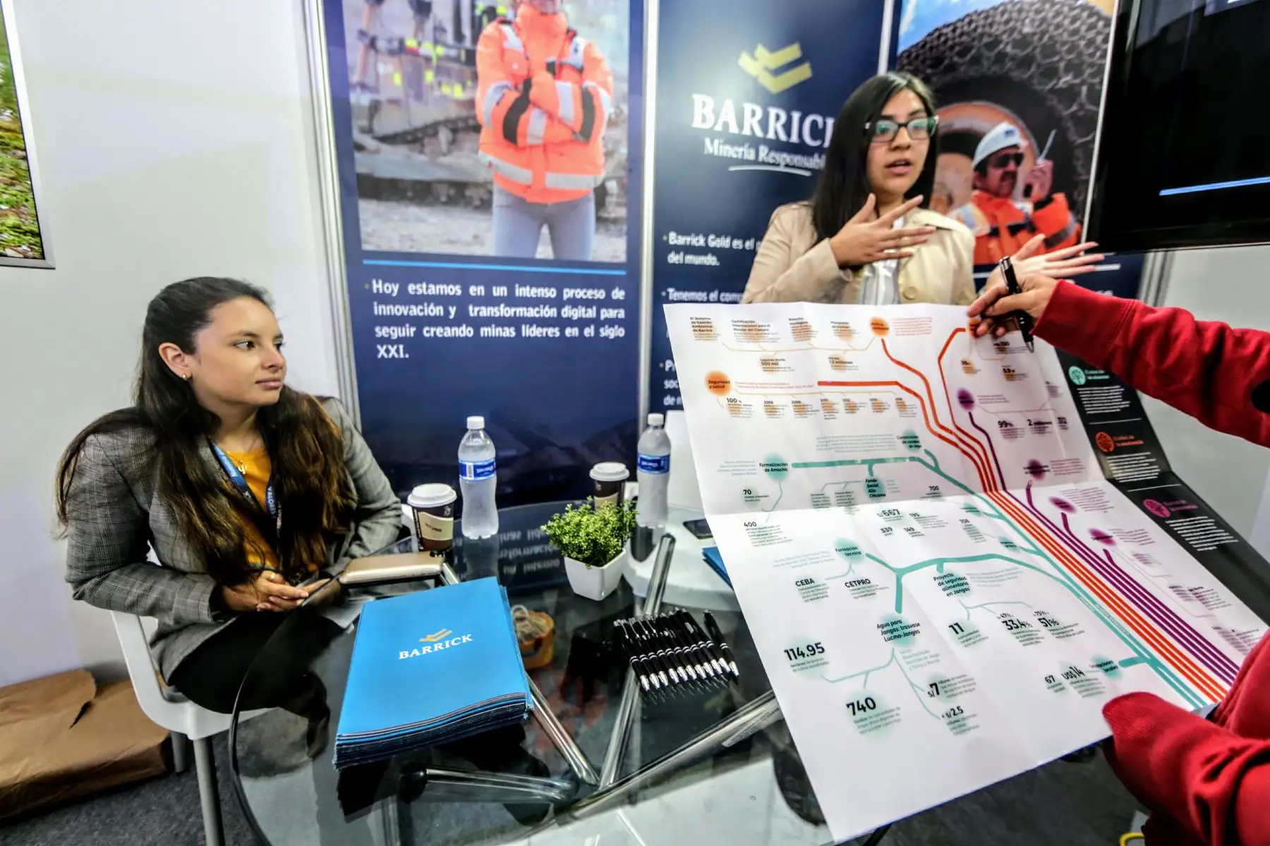 En la explanada del Centro de Tecnologías de Información y Comunicaciones de la UNI se desarrolla feria laboral en la que se ofertarán mas de mil puestos de trabajo y programas de práctica. Foto: ANDINA/Luis Iparraguirre