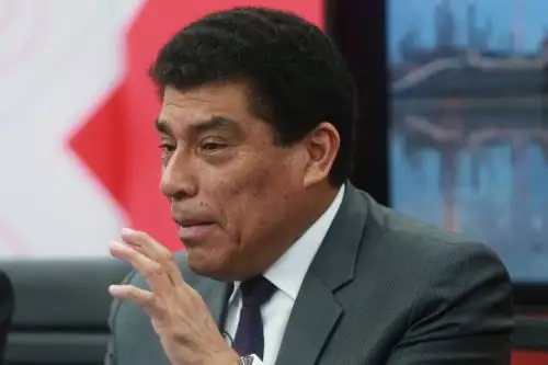 Presidente de Perupetro, Seferino Yesquén. ANDINA/Vidal Tarqui