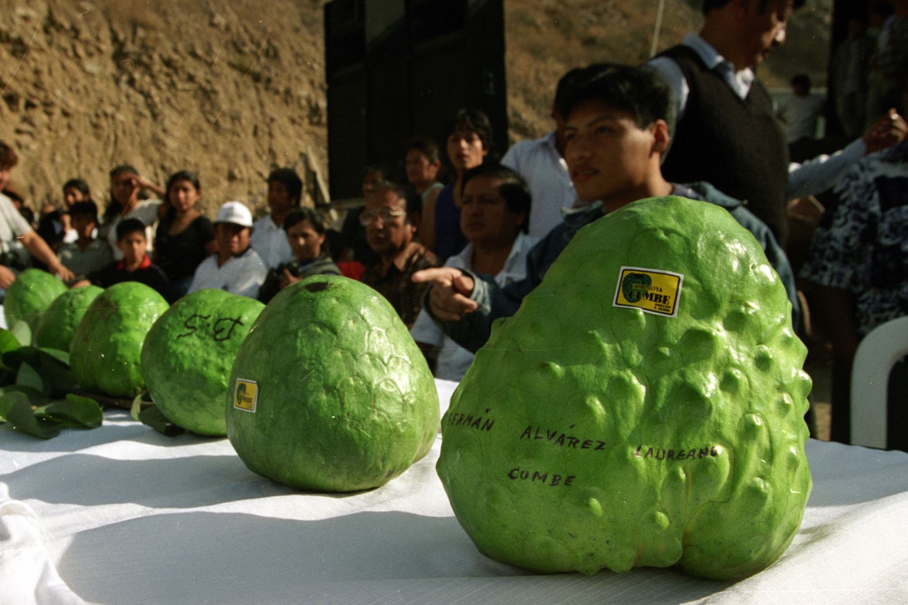 La chirimoya es uno de los productos con mayor potencial exportador de la región Lima. ANDINA/archivo