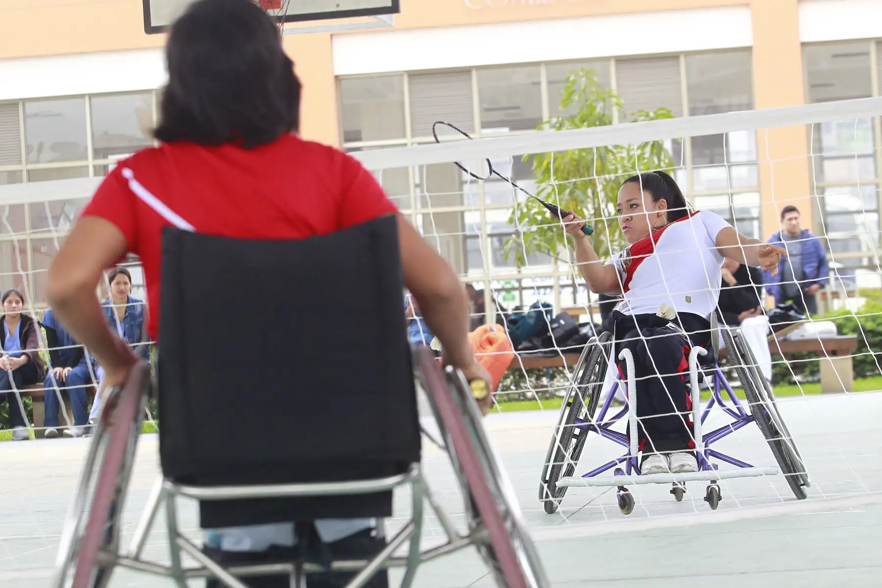 En el Día internacional de la Lesión Medular , el Instituto Nacional de Rehabilitación " Dra.Adriana Rebaza Flores " Amistad Perú - Japón, realiza actividades lúdicas y  deportivas. Foto: ANDINA/Eddy Ramos