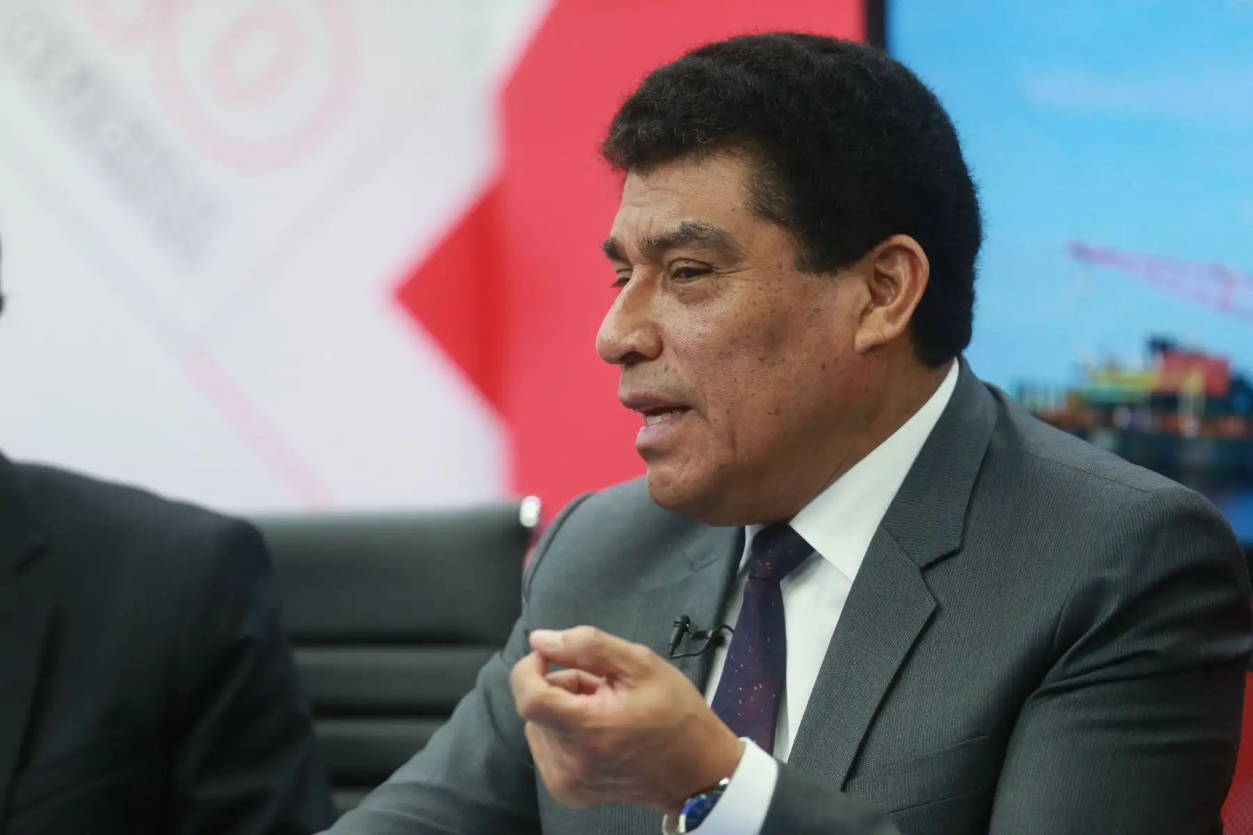 Presidente de PeruPetro, Seferino Yesquén.Foto; ANDINA/Vidal Tarqui.