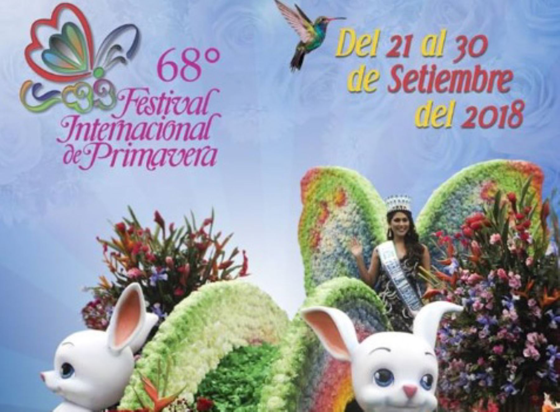 Con gran entusiasmo la población de la ciudad de Trujillo se viene preparando para la celebración del 68° Festival Internacional de la Primavera, a realizarse del 21 al 30 de setiembre, con diversas actividades entre las que destaca el Gran Corso Primaveral que recorre la capital de la región La Libertad.