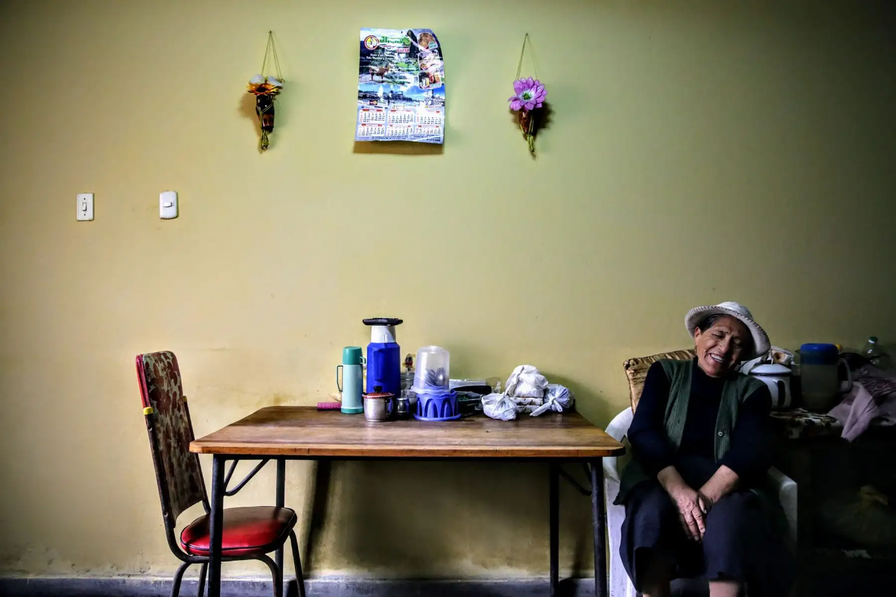 Fue la primera alumna en matemáticas y puede hacer cálculos sin la ayuda de una calculadora. Foto: ANDINA/Luis Iparraguirre