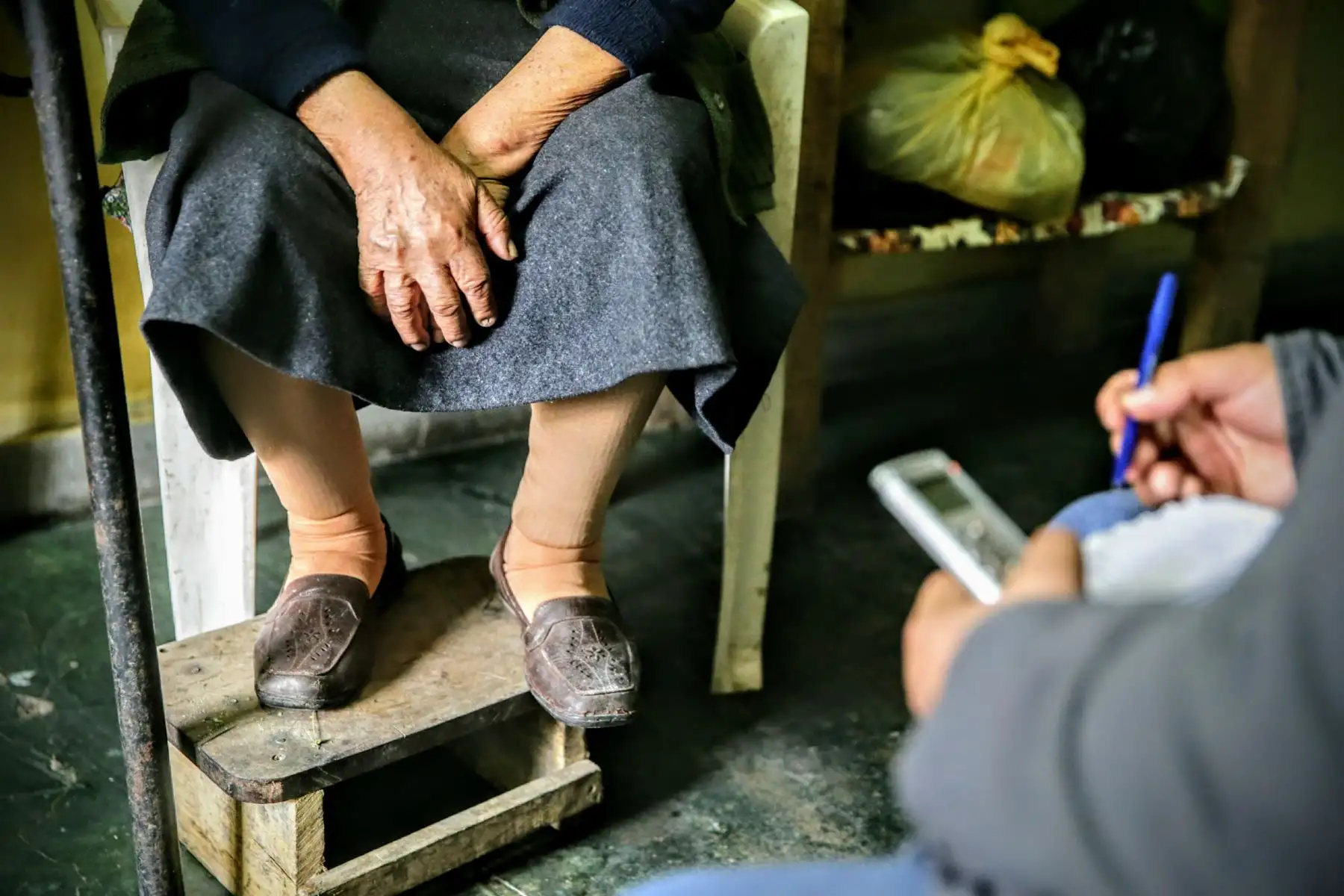 Sus cursos favoritos fueron matemáticas y pintura. Foto: ANDINA/Luis Iparraguirre