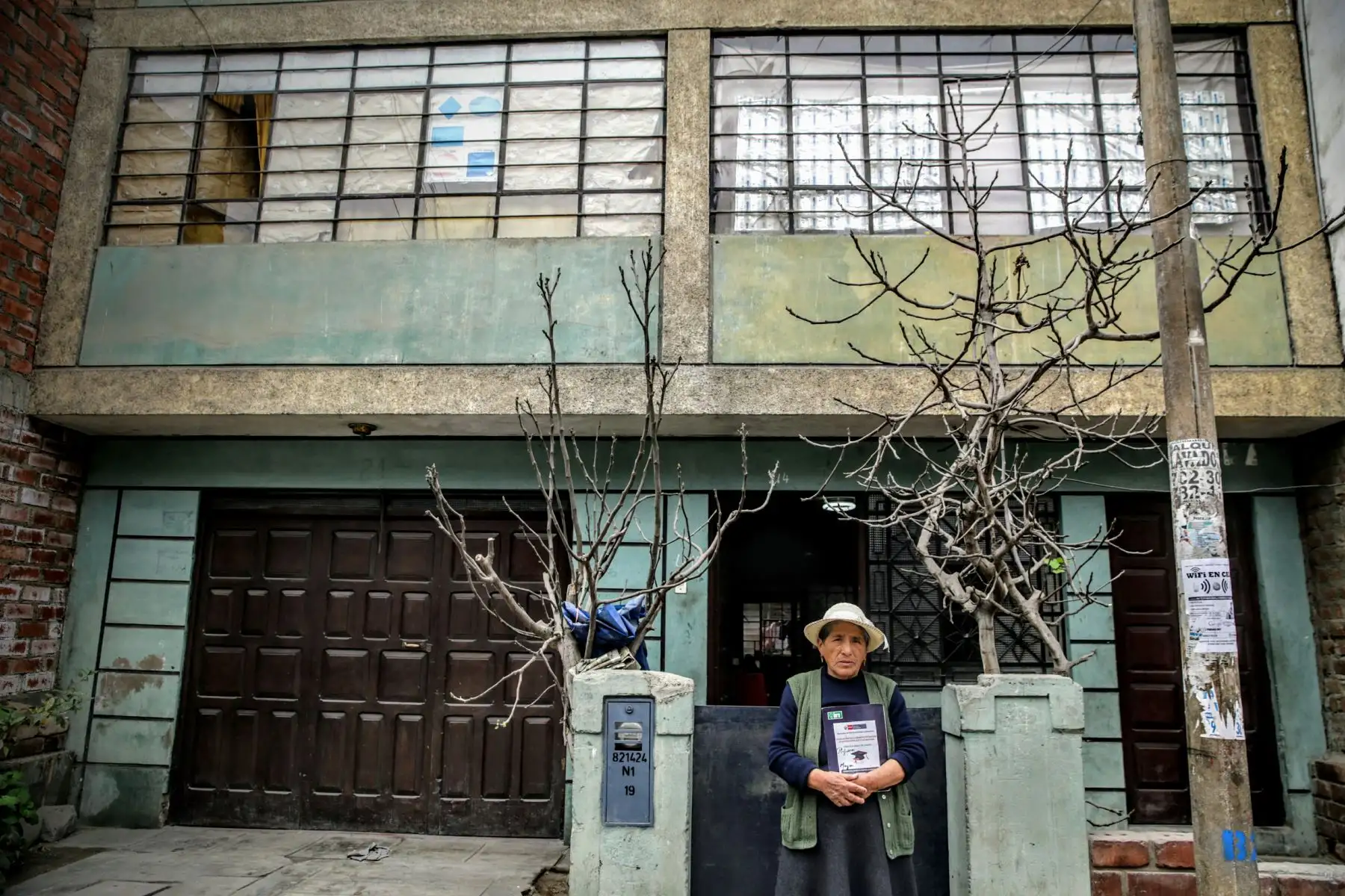 Cuando era niña prefirió ponerle esfuerzo a la chacra, los animales que al colegio. Foto: ANDINA/Luis Iparraguirre