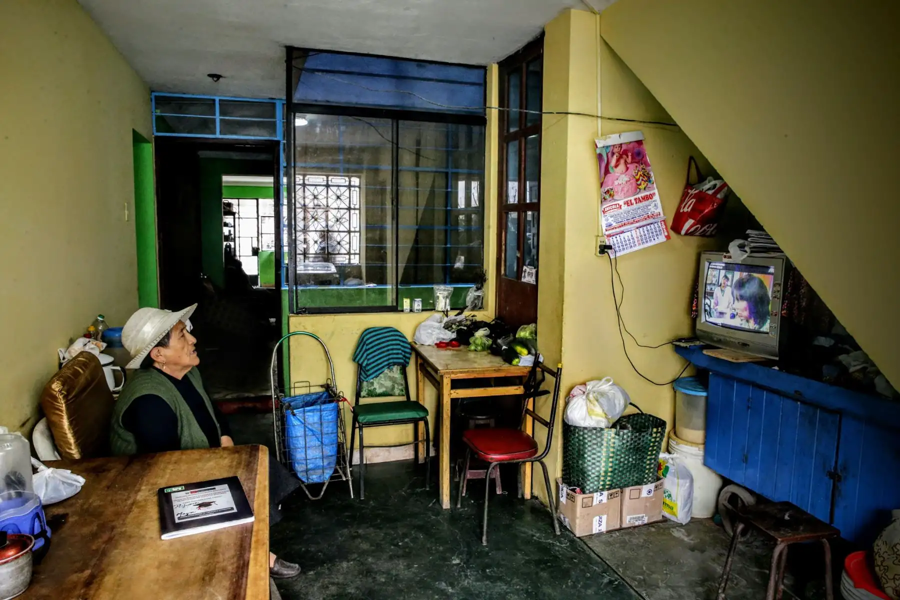 Casilda Pucuhayla (70 años) es tarmeña y hace dos meses falleció su esposo quien la impulsaba a seguir estudiando. Foto: ANDINA/Luis Iparraguirre