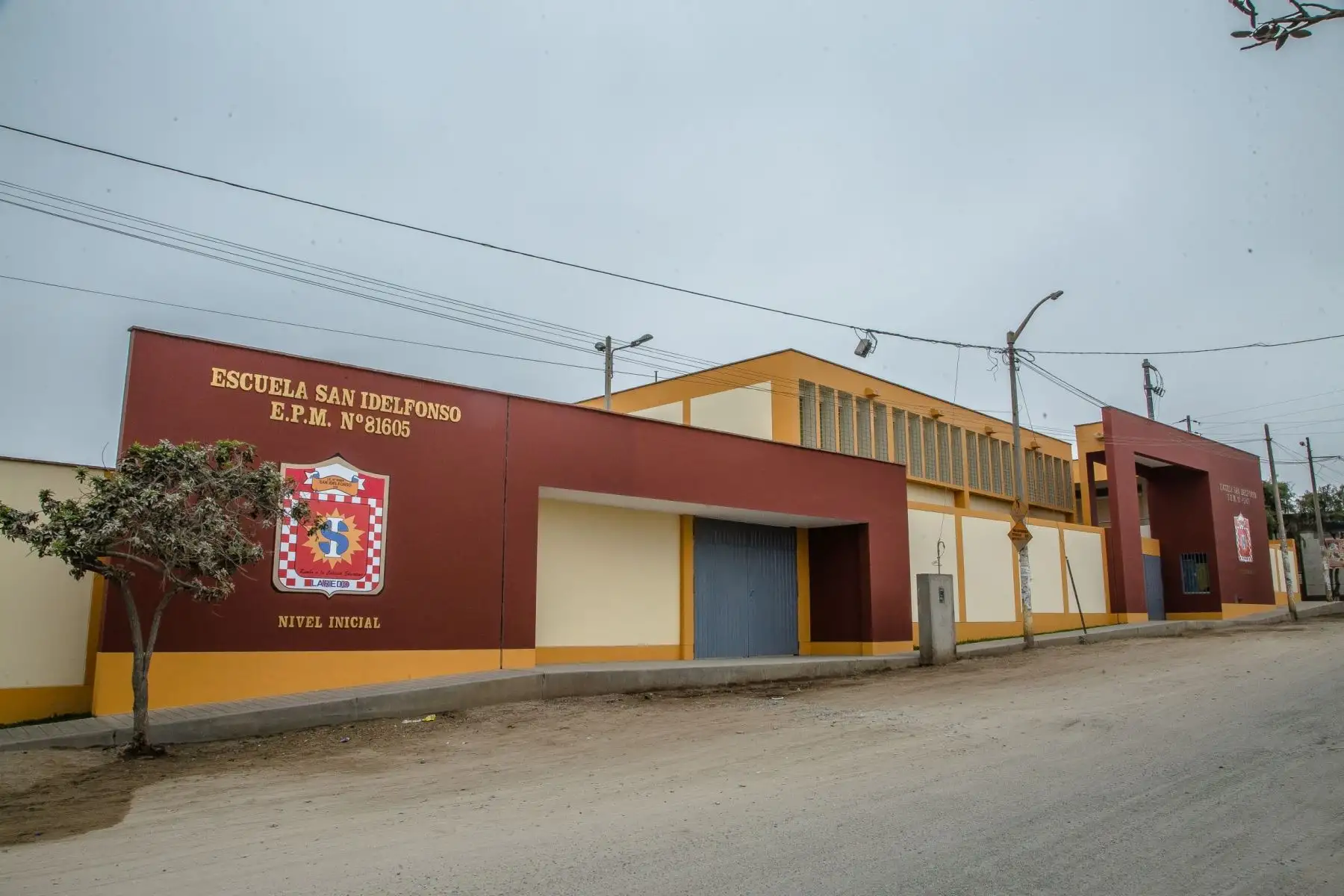 Inauguran colegio en La Libertad edificado vía mecanismo de obras por impuestos. ANDINA/Difusión