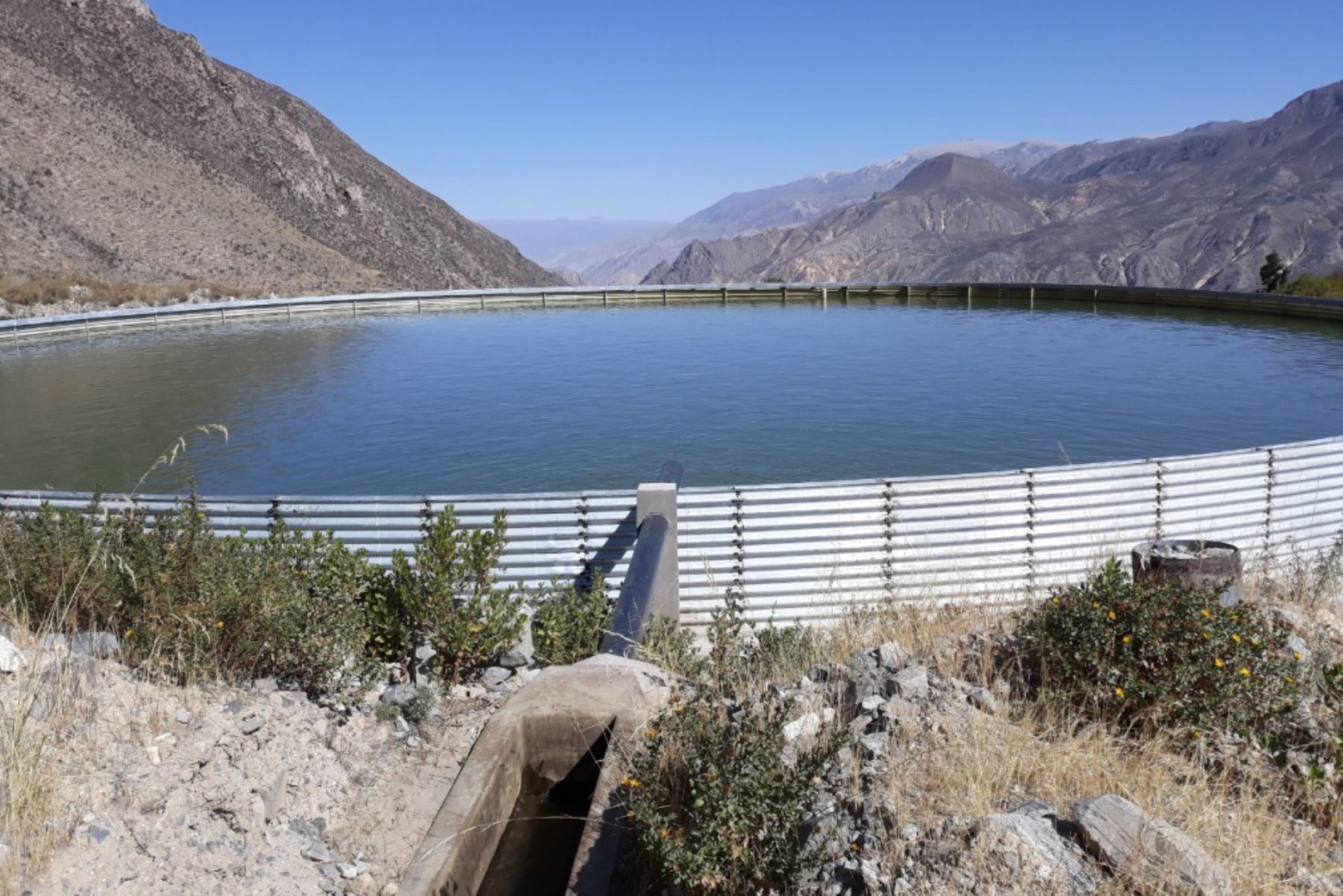 Futuro proyecto de irrigación beneficiará a provincias de Huancavelica y de Ica. ANDINA/Difusión
