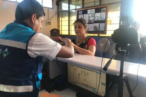 La Superintendencia Nacional de Migraciones activó el Registro Fotográfico y Decadactilar de las personas extranjeras que a diario ingresan al país por el Puesto de Control Fronterizo de Iñapari, en Madre de Dios, para reforzar el control migratorio en esta zona fronteriza con Brasil.