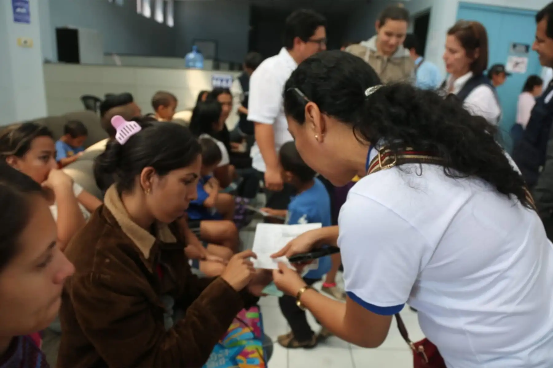 Minsa instala puestos de vacunación fronteriza para extranjeros que ingresan al Perú.Foto:ANDINA/Minsa