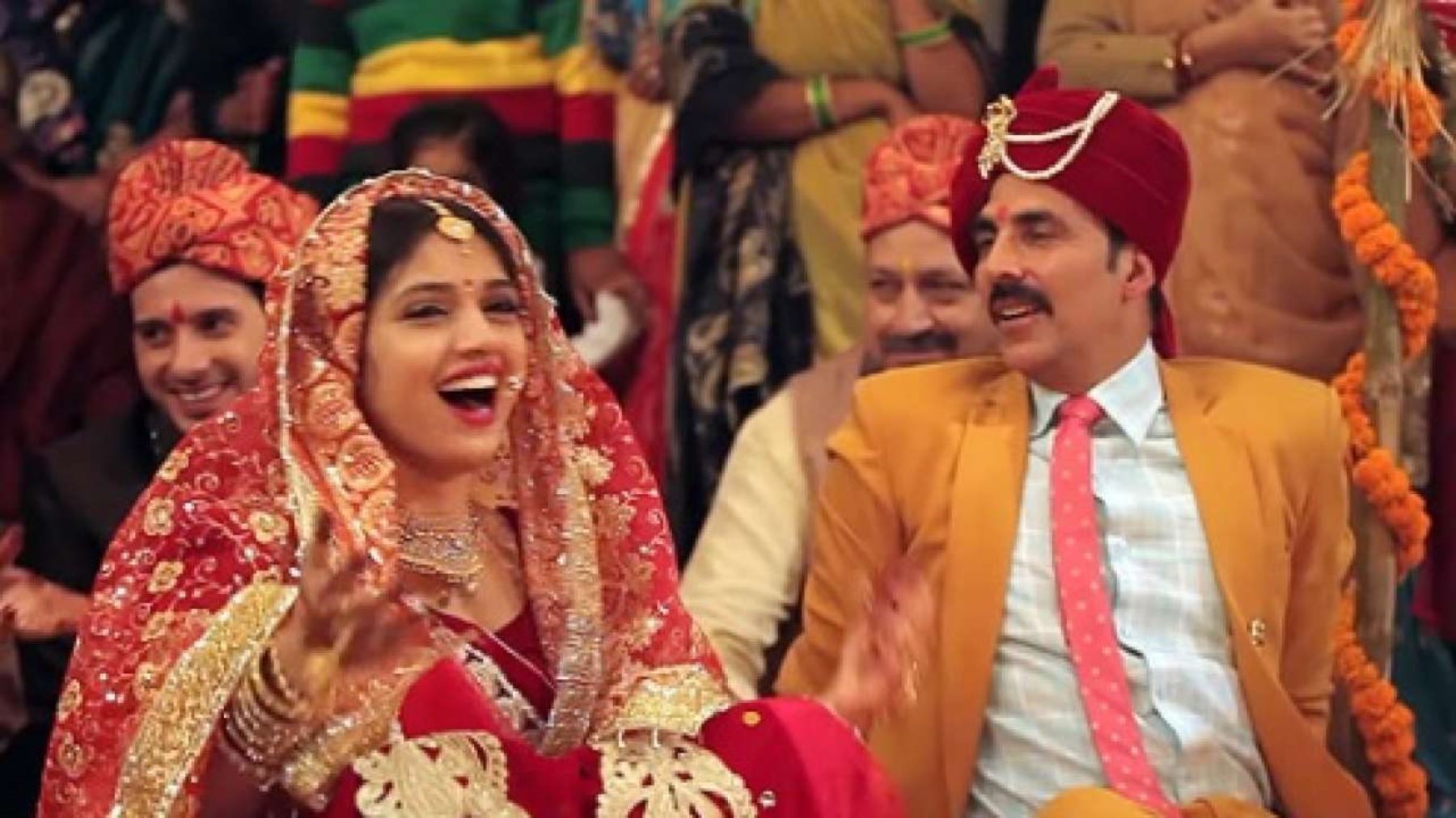 Escena de la película de la India Toilet: ek prem khata.