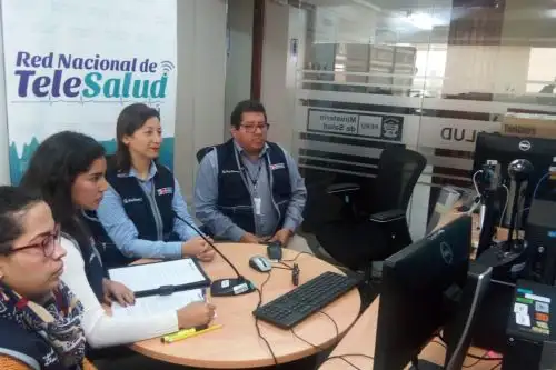 La Red Nacional de Telesalud cuenta con 209 establecimientos de salud a escala nacional, lo que permite mantener interconectado a todo el Perú.