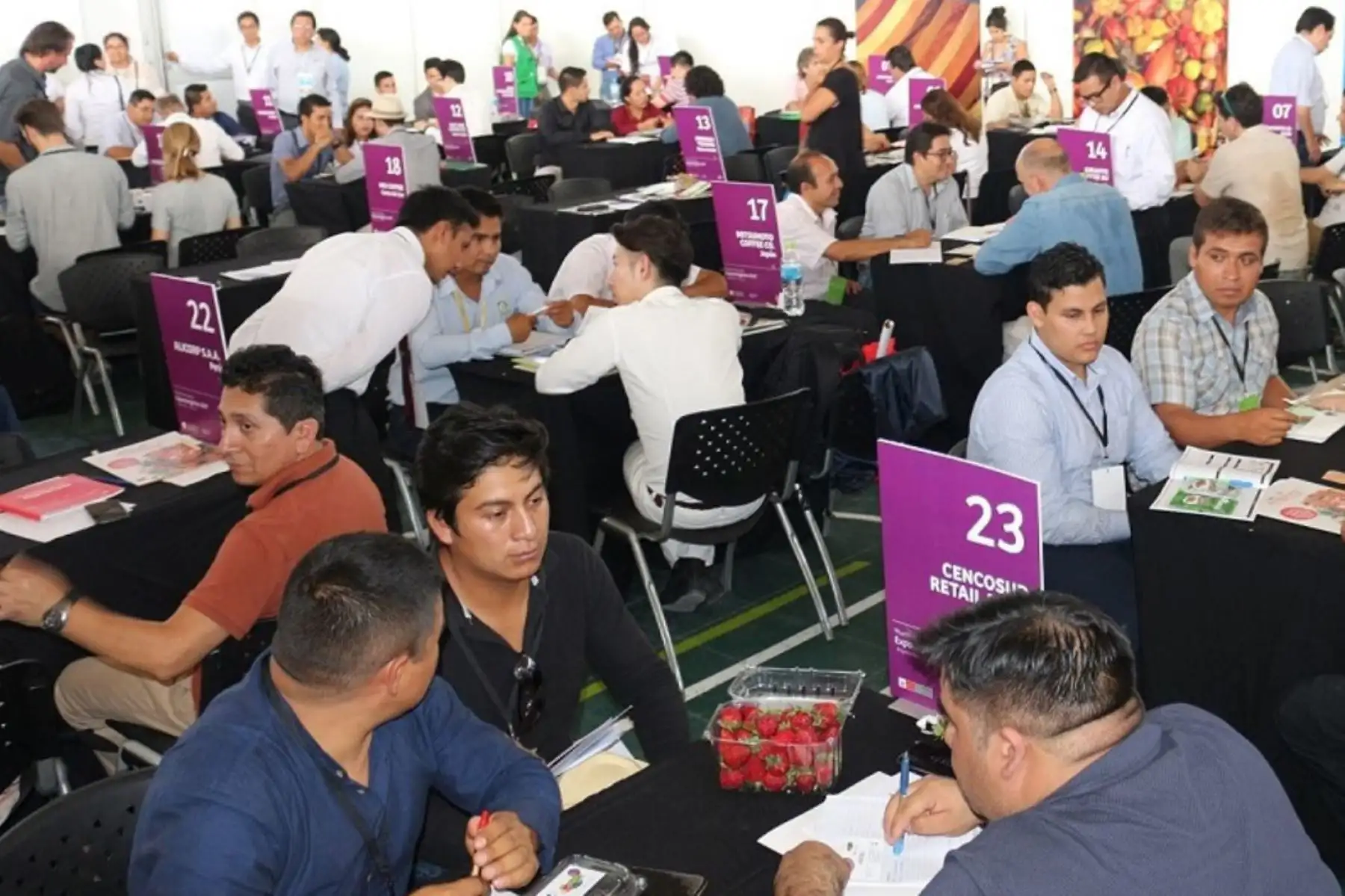 Rueda de negocios en San Martín genera S/ 9 millones en compromisos comerciales. ANDINA