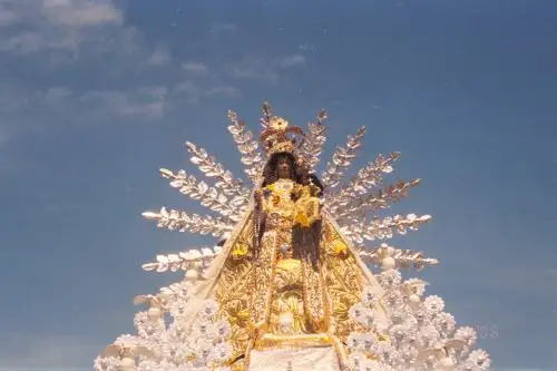 El Ministerio de Cultura oficializó el 29 de mayo del 2014 la declaratoria de Patrimonio Cultural de la Nación a la festividad de la Virgen de Cocharcas, de Sapallanga. Foto: ANDINA/archivo.