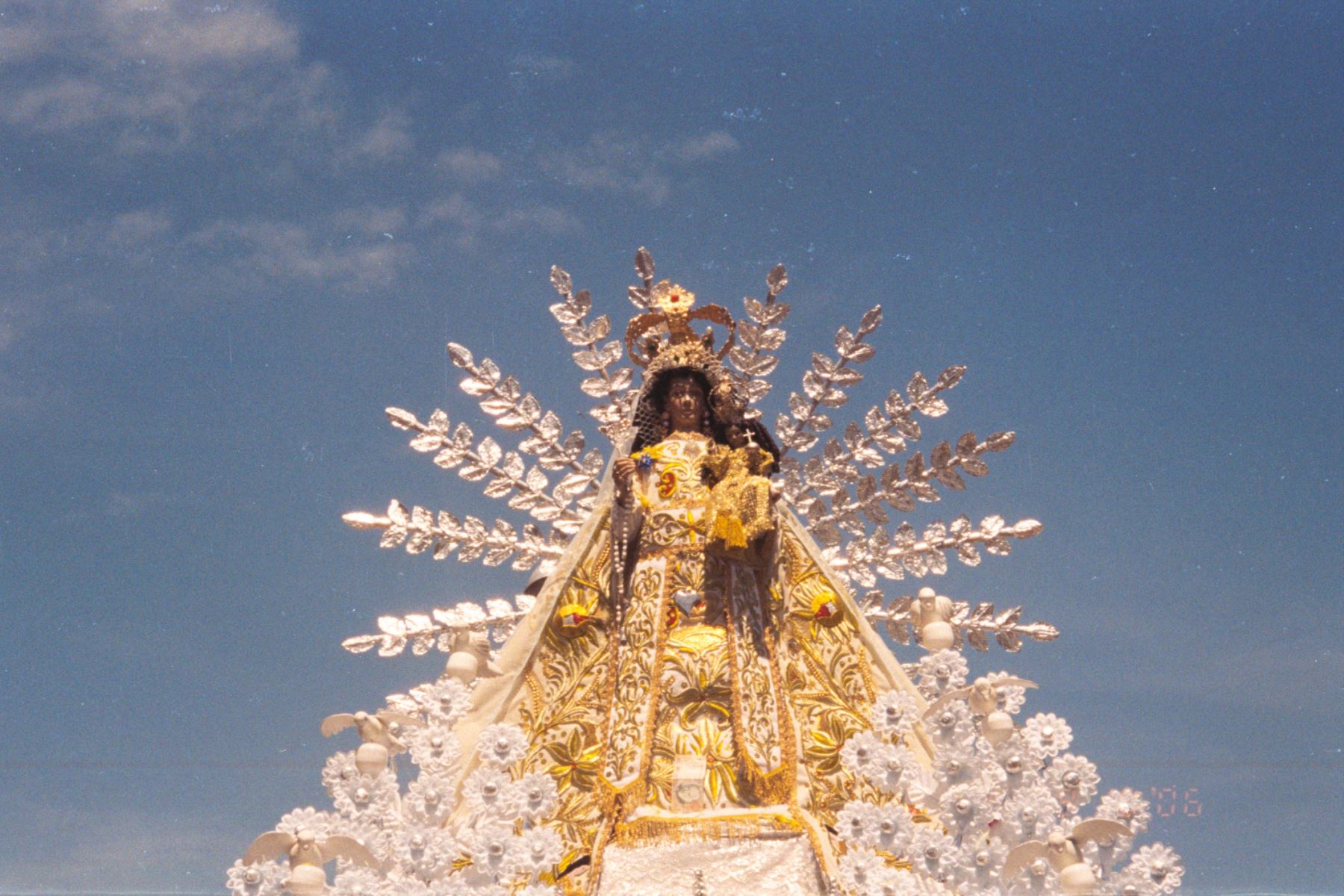 El Ministerio de Cultura oficializó el 29 de mayo del 2014 la declaratoria de Patrimonio Cultural de la Nación a la festividad de la Virgen de Cocharcas, de Sapallanga. Foto: ANDINA/archivo.
